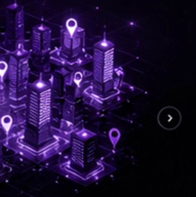 Ciudad de datos isométrica